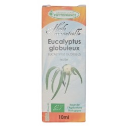 HE eucalyptus globuleux 10 ml   BIO (EUCALYPTUS GLOBULUS feuille)