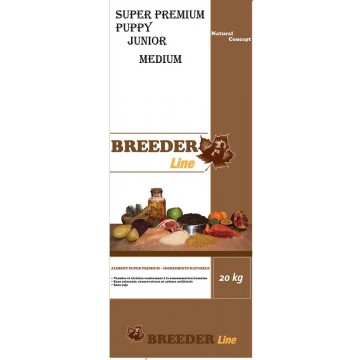 Super premium junior Médium Breeder line 20Kg