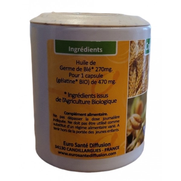 Huile de germes de blé 500ml - Pigo à 18,40 €