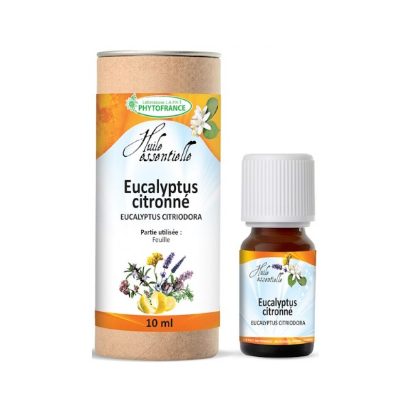 HE eucalyptus citronné 10 ml BIO (Eucalyptus citriodora feuille